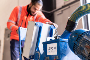 grenailleuse pour preparation de sol